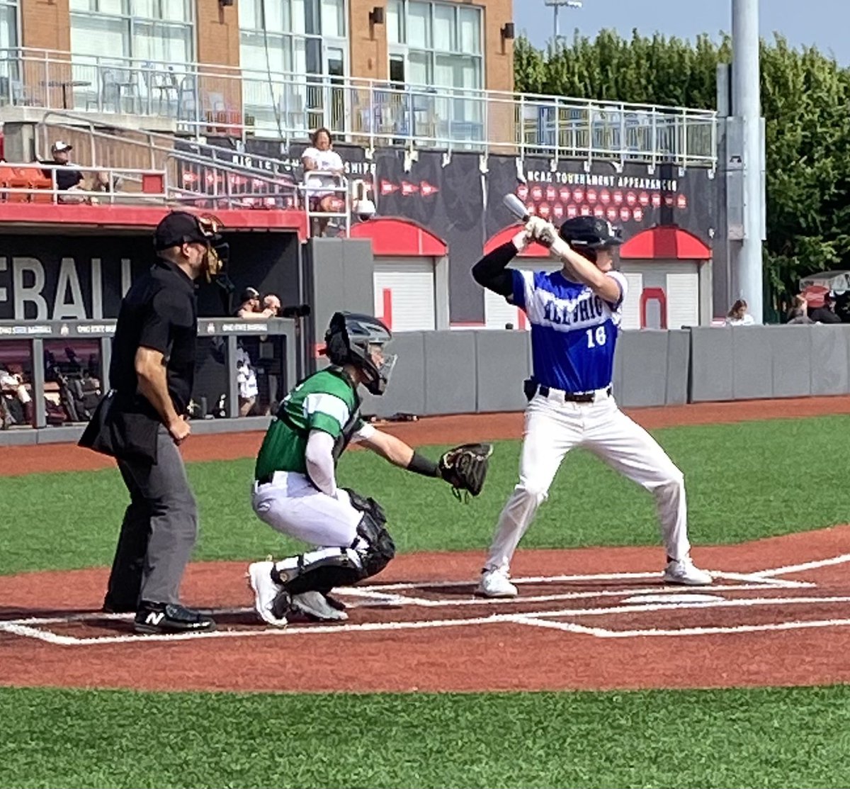 CoshoctonBBall's tweet photo. Congrats to Hudson Wesney for representing his family and  Coshocton in the OHSBCA All-Ohio series!

@huddson_3 https://t.co/AEoqKHDoOa