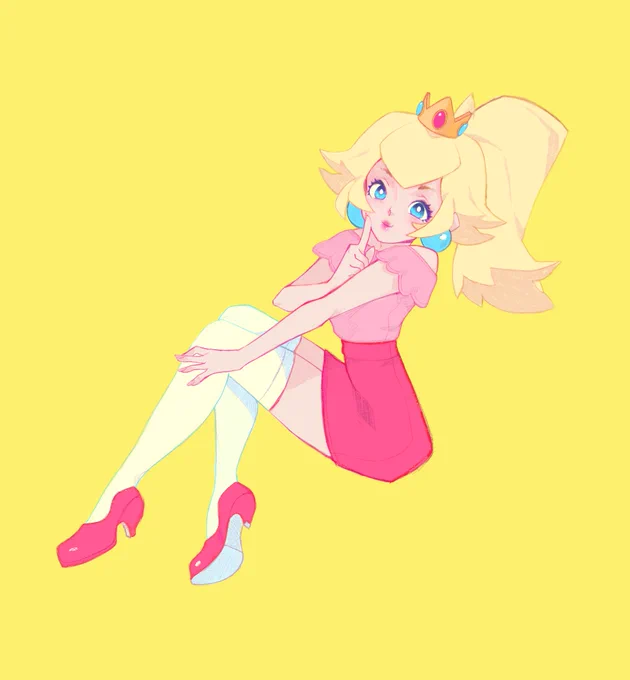 I just love princess peach so much.