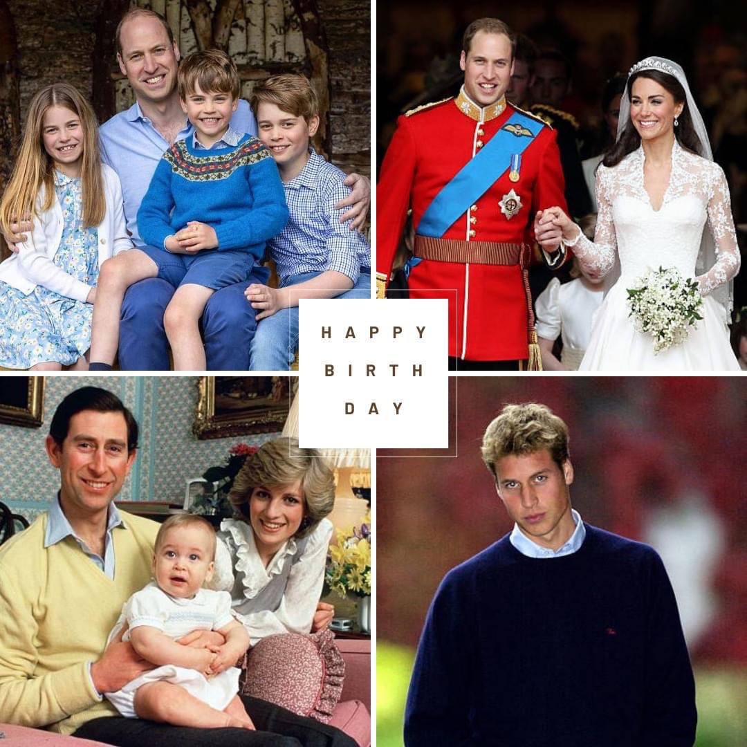 Happy 41st Birthday Prince William    