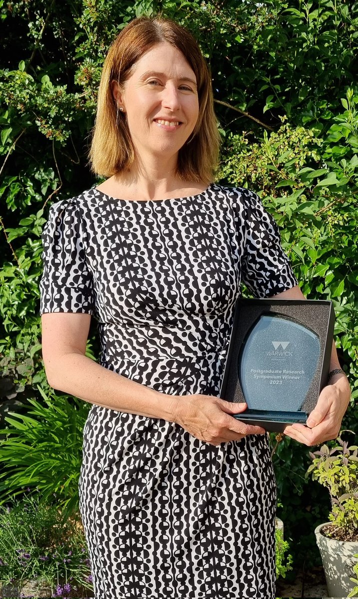 Helen Pocock (@helenpocock3) on Twitter photo Great day today at Warwick Medical School PGR research Symposium. Delighted ans and honoured to have come away with an award! <a href="/wms_rd/">WMS Research Degrees</a> #wmspgr Great day today at Warwick Medical School PGR research Symposium. Delighted ans and honoured to have come away with an award! <a href="/wms_rd/">WMS Research Degrees</a> #wmspgr