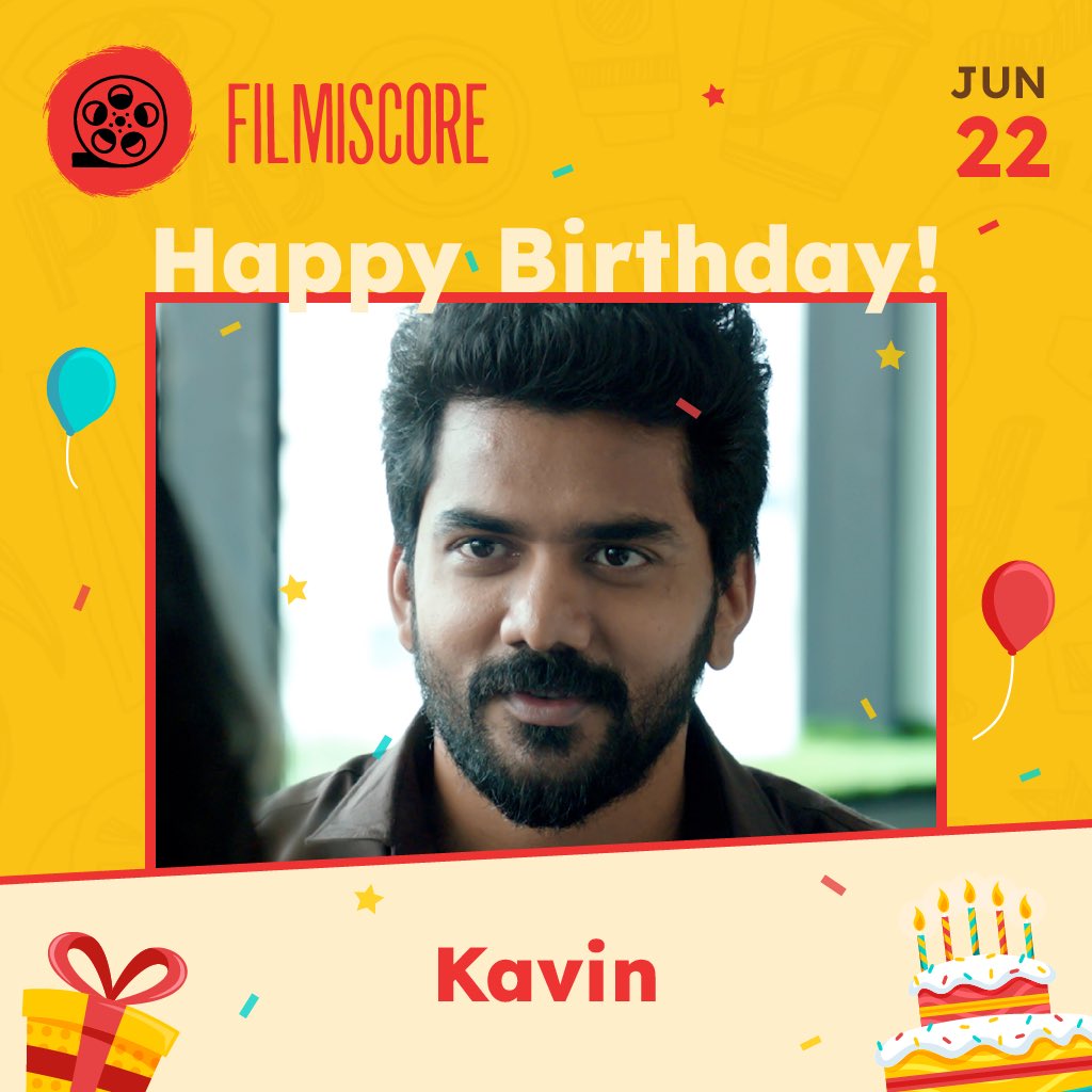 Happy Birthday Kavin 🎂🥳🎉🎁
@Kavin_m_0431 

#Kavin #HBDKavin #HappyBirthdayKavin #Kavin04 #Filmiscore