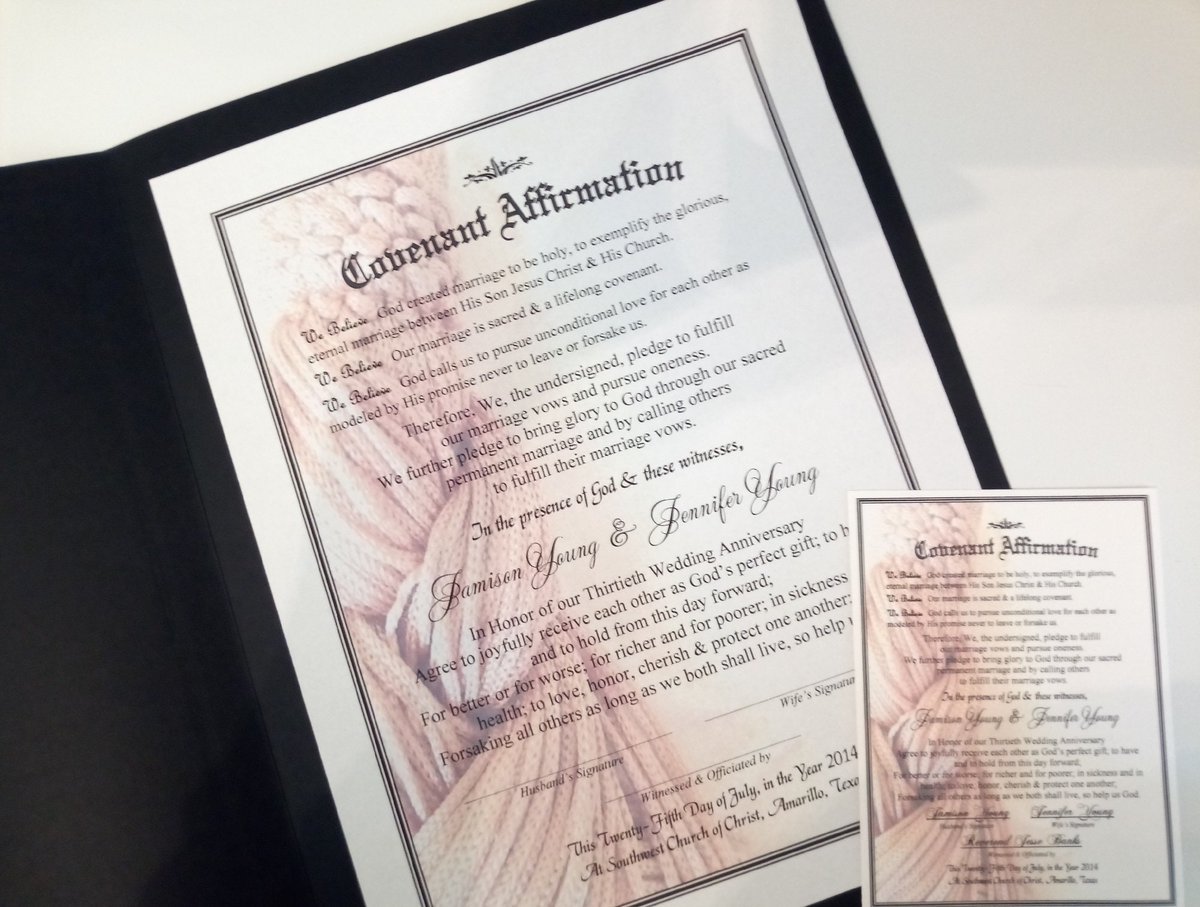 Excited to share the latest addition to my #etsy shop: Cord of Three Strands Marriage Covenant Renewal Certificate/optional certificate holder/optional 4.25' x 5.5' matching plastic laminates etsy.me/3NnjDjm #renewalcertificate #vowrenewal #marriagevows