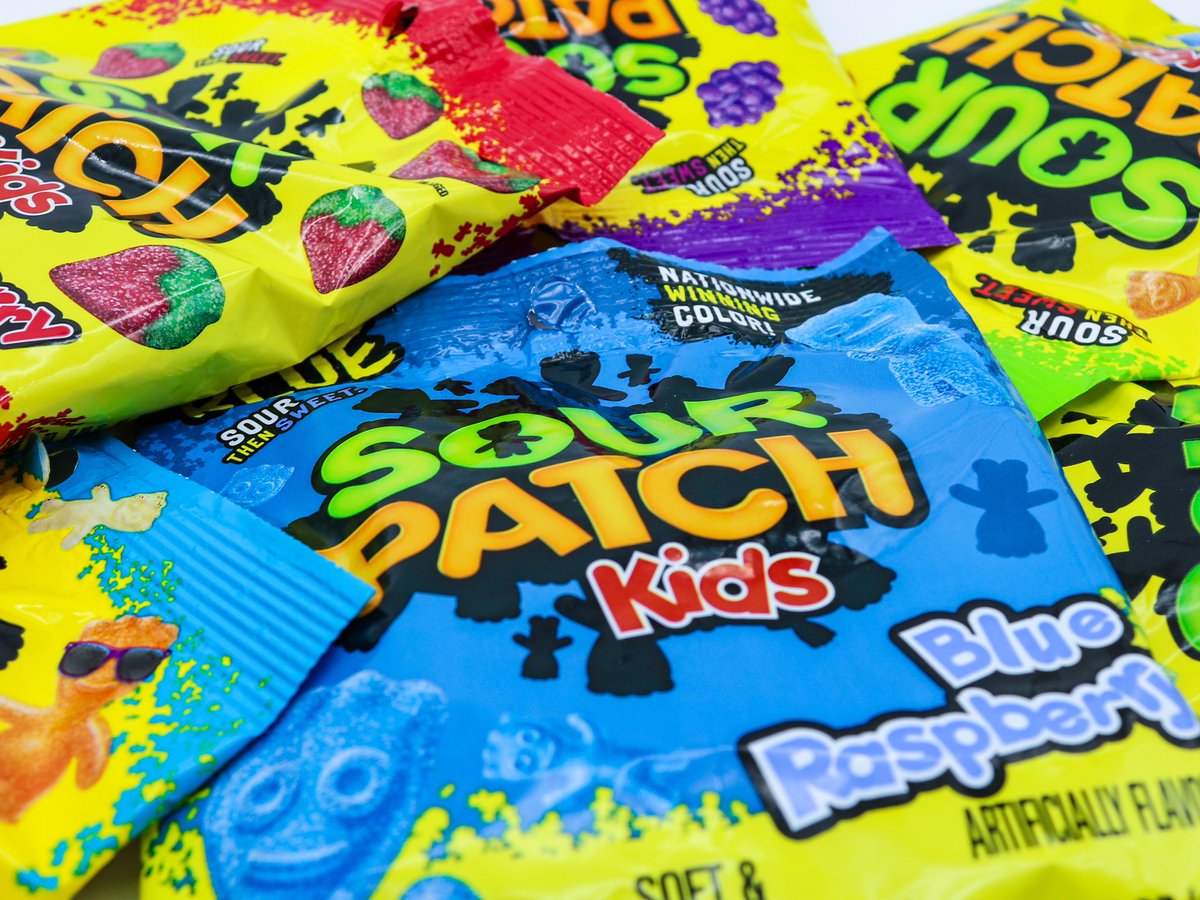 Sour Patch Kids Blue Raspberry are lip smacking good!  

@SourPatchKids 
#sourpatchkids #blueraspberry #sourpatch #flavors #sour #sweet #candy #snacks #fremontmarketlv #fremontmarket #downtownlasvegas