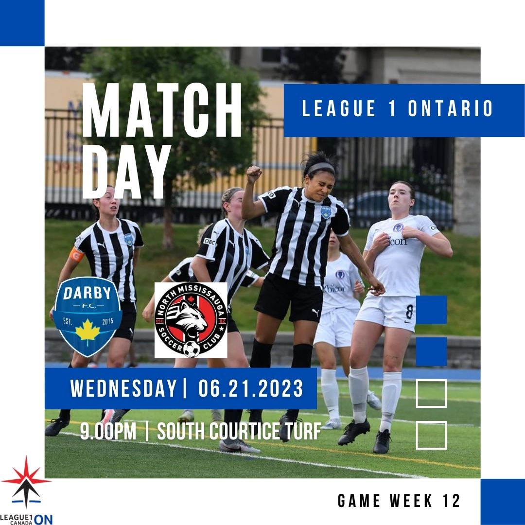 🎉 Darby FC are back on home soil to take on North Mississauga SC⚽

Come out and show your support!👊