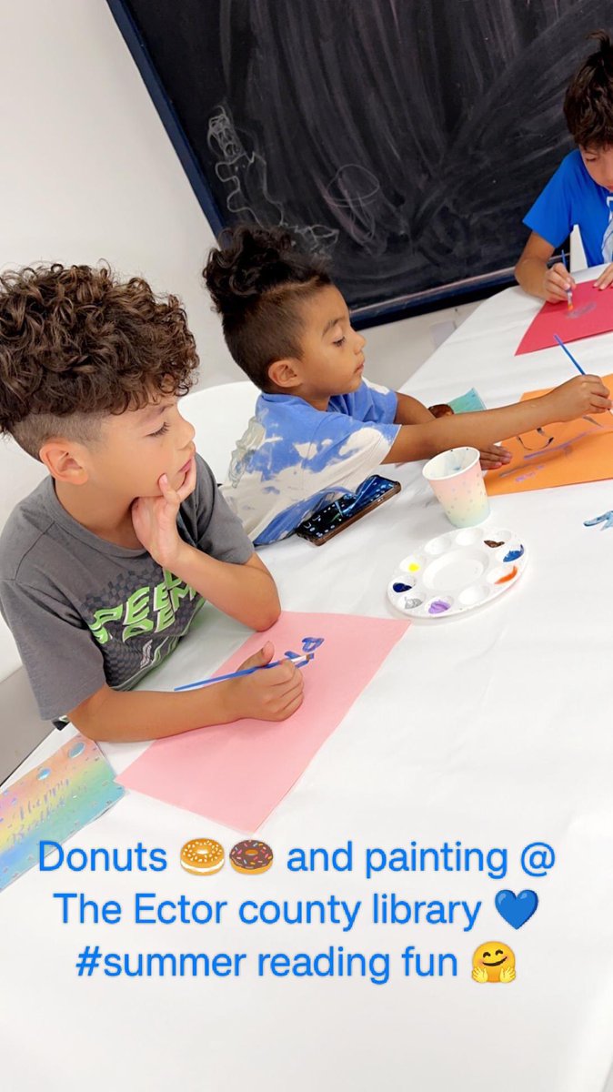 MilamMagnet's tweet photo. Great pics of our scholars attending an event at the Ector County Library, and earning points for our Summer Reading Challenge!! #LetsRead #PointsEarned #WayToGo https://t.co/7igDXEagPY