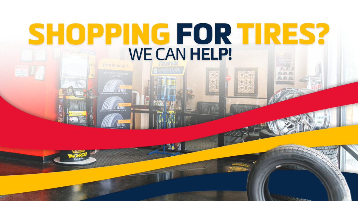 Put your trust in the Pros when buying tires for your vehicle! We have the knowledge and expertise you're looking for when deciding on new tires for your ride!
