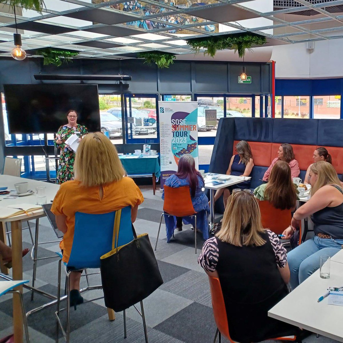Thank you <a href="/SoSEnterprise/">South of Scotland Enterprise</a> for inviting me to speak at today’s Women's Enterprise event in #Dumfries. Great to share my strategy to gently cultivate your network, and listen to inspiring speakers @CarnoMedia and Rachel Cowper of <a href="/CrichtonTrust/">The Crichton</a>