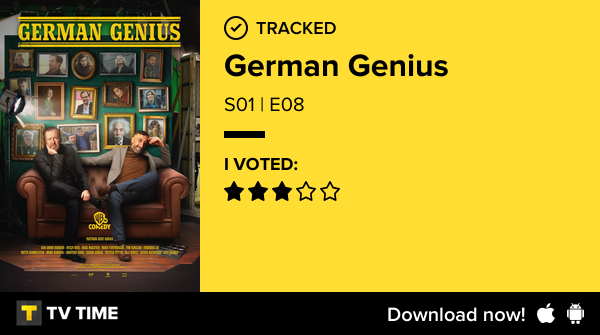 jabibivar's tweet image. Visto el episodio  S01 | E08 of German Genius! #germangenius  tvtime.com/r/2Ru52 #tvtime