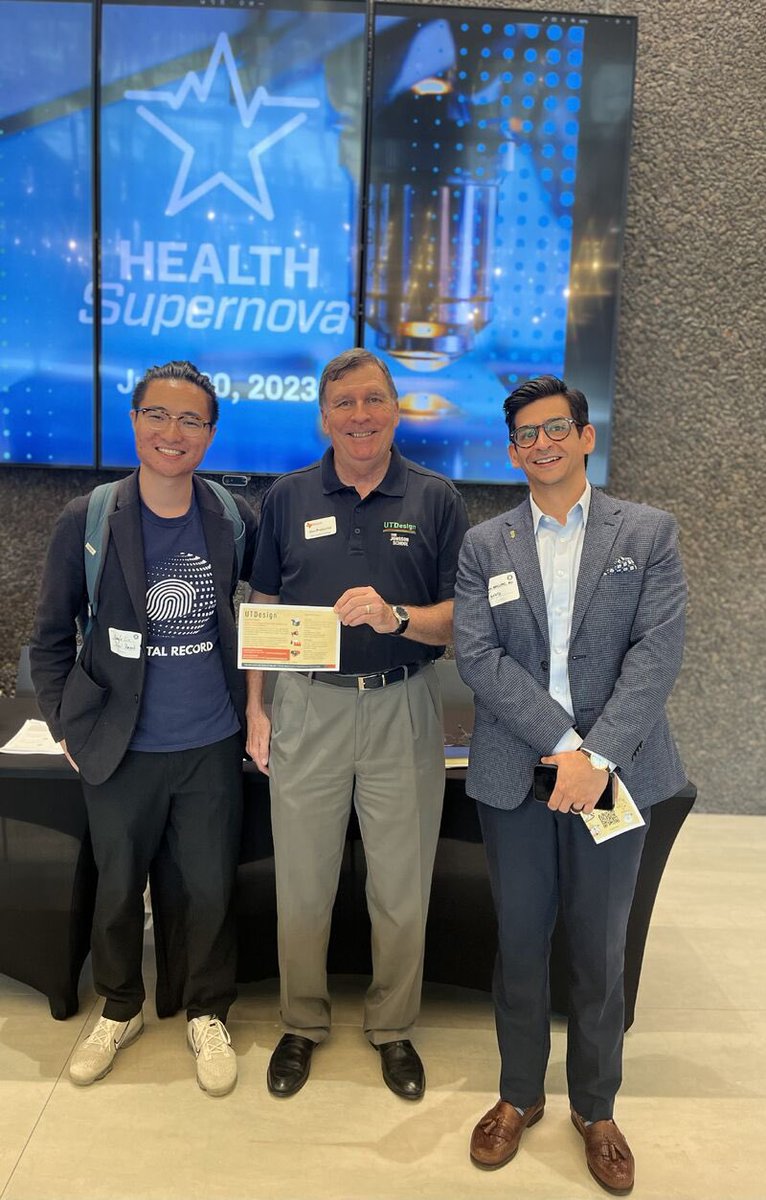Our very own CEO, Kangle Lin, recently had the privilege of attending the awe-inspiring Health Supernova event hosted by the esteemed The University of Texas at Dallas and Capital Factory.

#HealthcareEducation #Innovation #Collaboration #UTDallas 

linkedin.com/posts/kangleli…