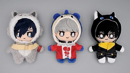 official persona merch
the protagonist wearing their mascots