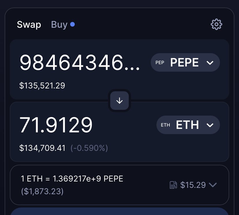 CryptoMafia420's tweet photo. Giving away $1000 in $PEPE to a lucky follower 🐸

Drop your $ETH address, RT &amp; follow 🔔

You have 24 hours ⏳👀 https://t.co/w7ZHkI0wjj