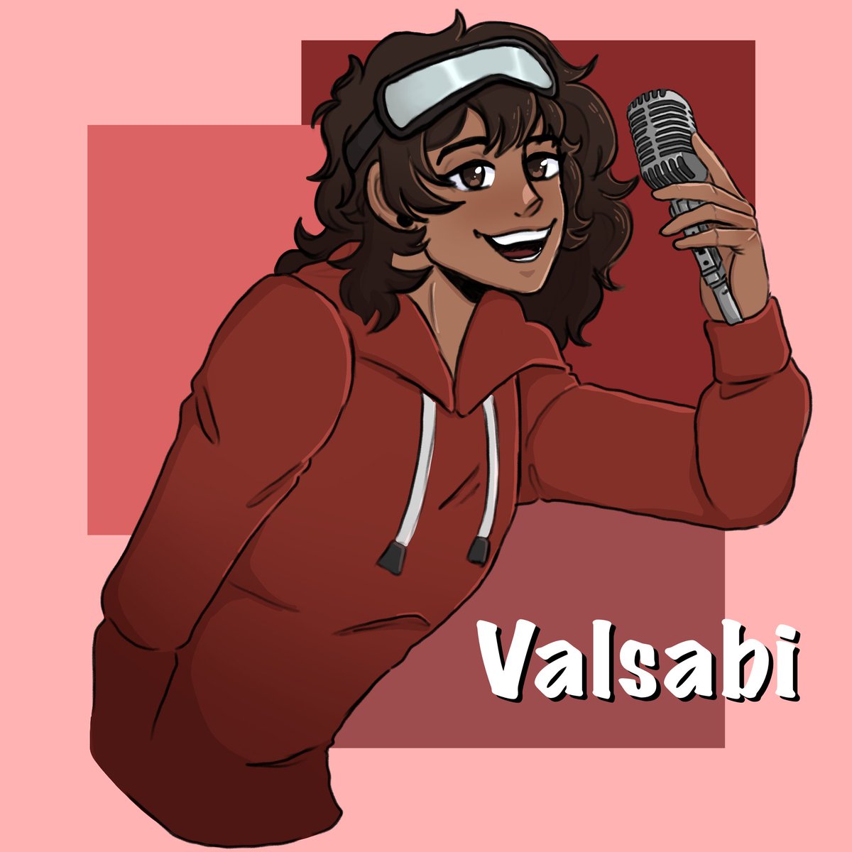 Commission done for <a href="/ValsabiVoice/">Val Sabi 🎙️</a> !!! This was so fun to draw <33