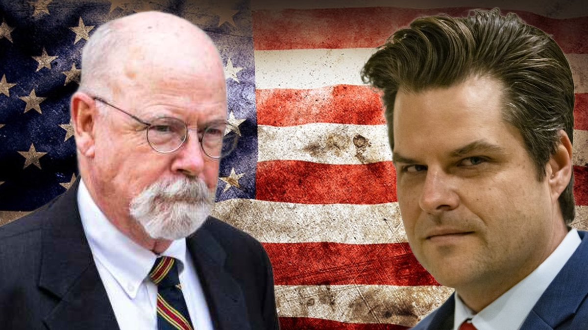 Who still wants to argue with me that @mattgaetz is on our side. He dumped all over #DurhamReport LIVE. He’s bought and paid for.