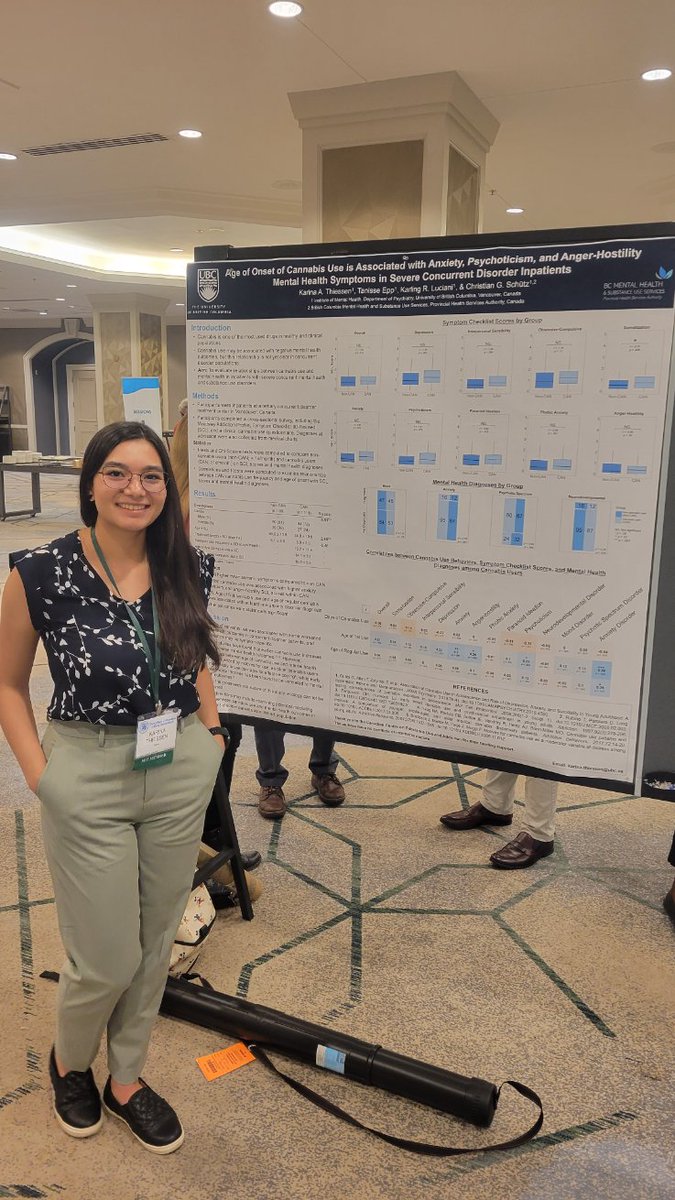 Karina Thiessen (@karinathiessen) on Twitter photo Had lots of engaging discussions about #cannabis use and #mentalhealth while presenting my poster at #cpdd23 yesterday! <a href="/CPDDorg/">The College on Problems of Drug Dependence</a> Had lots of engaging discussions about #cannabis use and #mentalhealth while presenting my poster at #cpdd23 yesterday! <a href="/CPDDorg/">The College on Problems of Drug Dependence</a>