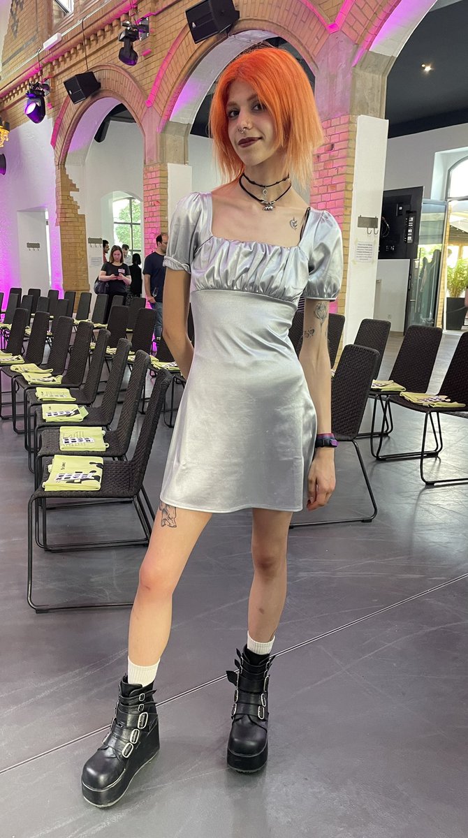 nadinika's tweet photo. In awe with the #Confits2023 at our #ConfigWatchParty #Config2023 #ConfigBerlin ๐@ciruyv ๐คฉ https://t.co/lwQyXk18yz