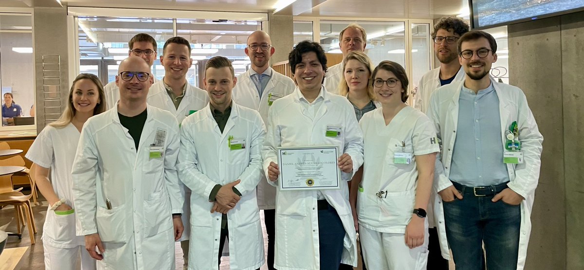 Today we said #goodbye to our second @AOSpine fellow of this year! Dr. Daniel Alvarado is a very kind and skilled young colleague. He will advance in his career with the new insights. Thanks @AOFoundation for the kind support! 😷🙏😎 lnkd.in/e9Ci66UV #OSWZ @KantonsspitalSG