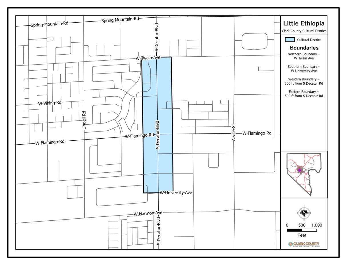 AKrolikowski's tweet photo. Hello Little #Ethiopia! Clark County just approved the first cultural district, which is right next to @UWSN. Congratulations to our community on this historic first! #LasVegas 

https://t.co/JhBPOVuxJ1 https://t.co/DILwHMQzHF