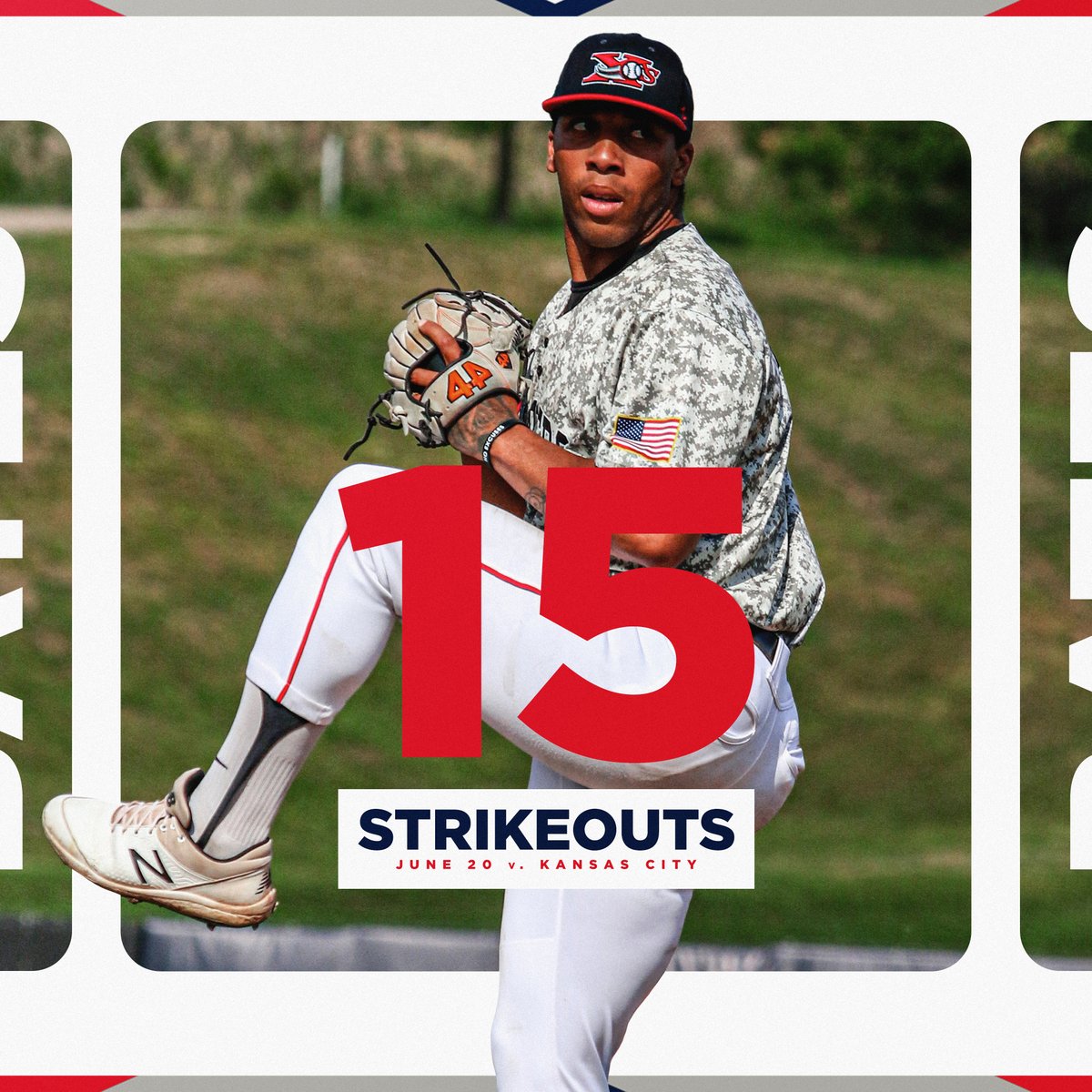 .<a href="/SolomonBates_/">Solomon Bates</a> continues to climb the AAPB strikeouts chart with his 15 K outing last night 📈

▪️ Struck out the first four batters of the game.

▪️ 11 of the first 13 outs came by strikeout.

▪️ Struck out at least one batter in all seven innings.

#WePlayToWin