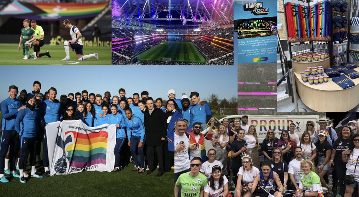 Loved delivering <a href="/bendingspoons/">Bending Spoons</a>  2023 Pride Webinar on behalf of <a href="/ElevateLondon/">Elevate</a> this afternoon

Not least because I made these two slides to represent both my and <a href="/SpursLGBT/">Proud Lilywhites</a> story #pride2023 #pridemonth #culture #inclusion #belonging