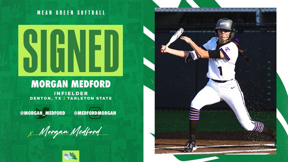 Welcome home, <a href="/morgan_medford/">Morgan Medford</a>!

#GMG | #TakeFlightUNT🟢🦅