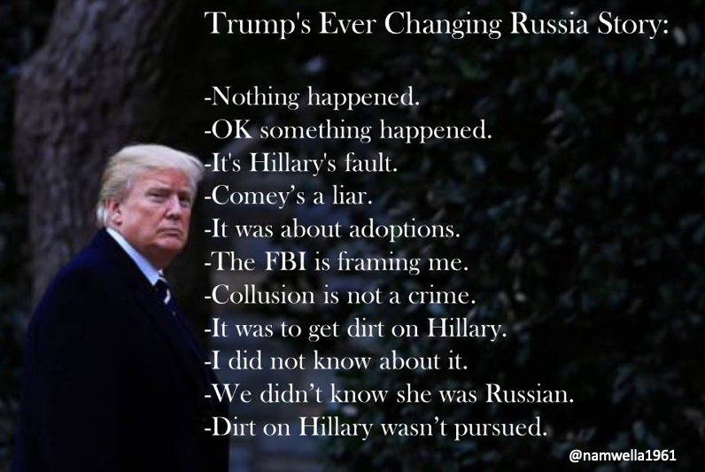 Durham confirmed that Don Jr. met with the Russians at Trump Tower to get dirt on Hillary Clinton.

All roads lead back to Russia don't they?
#ProudBlue #TrumpIsATraitor #VoteBlue2024