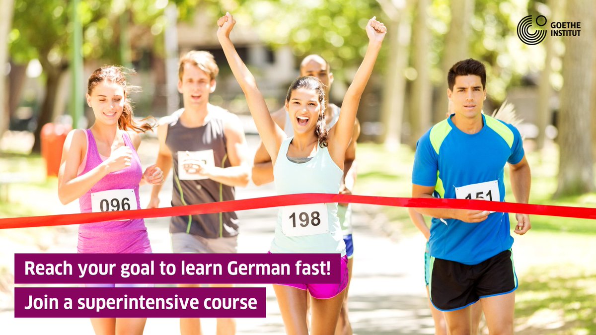 Want to learn German fast? 🏁🇩🇪 Then join one of our 6-week online superintensive courses and immerse yourself in German language learning. Cover the entire A1 or A2 level in just a few weeks this summer! Reserve your spot now:🔗 goethe.de/sf