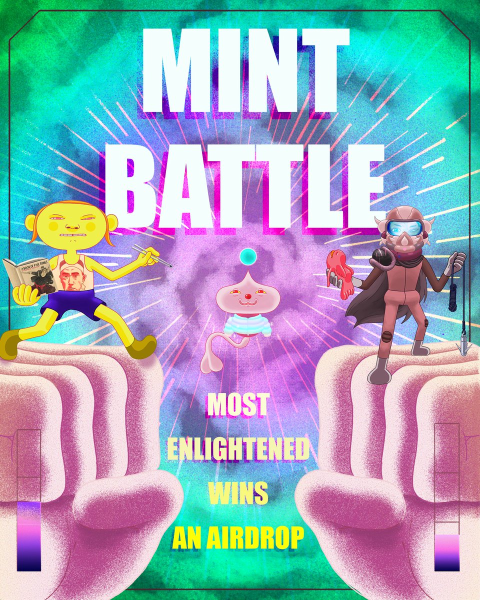 It's a good ol' fashioned mint battle!

See ya in the discord, if you're up to the challenge💪⚔️