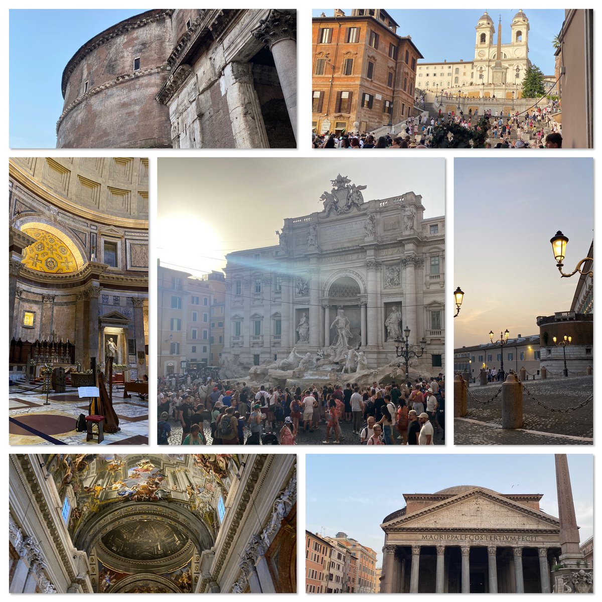 So … the advantages of travelling by train 🚊 I suppose - Surprise visit to Rome - second try to reach Florence in the morning - can’t say I regret taking the train that does no longer stop in Florence 😉 - goodnight!