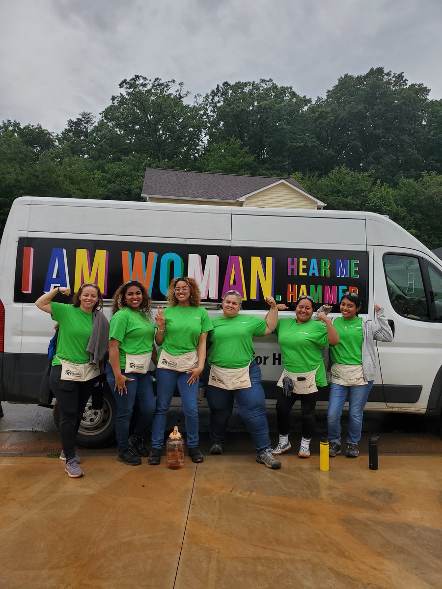 #HabitatForsyth wants to thank Schneider Electric for their wonderful volunteer work, helping build Homeowner Tony's new home as well as our model home! Learn more about how you or your organization can volunteer by visiting habitatforsyth.org/volunteer/ #SchneiderGives #Volunteer