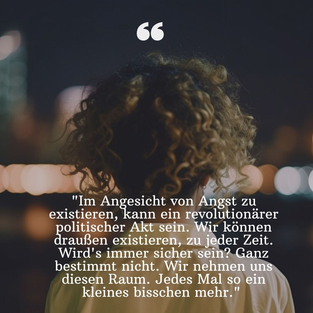 Vivien Schütz (@vivienschuetz) on Twitter photo Wie selbstverständlich ist es, als Frau nachts allein unterwegs zu sein? Drei Frauen dokumentieren im Feature ihr nächtliches Flanieren mit dem Mikrofon. <a href="/dlfkultur/">Deutschlandfunk Kultur</a> <a href="/EstefaniaCasa/">Estefania de la Casa</a> 📻open.spotify.com/episode/0icXvz… Wie selbstverständlich ist es, als Frau nachts allein unterwegs zu sein? Drei Frauen dokumentieren im Feature ihr nächtliches Flanieren mit dem Mikrofon. <a href="/dlfkultur/">Deutschlandfunk Kultur</a> <a href="/EstefaniaCasa/">Estefania de la Casa</a> 📻open.spotify.com/episode/0icXvz…