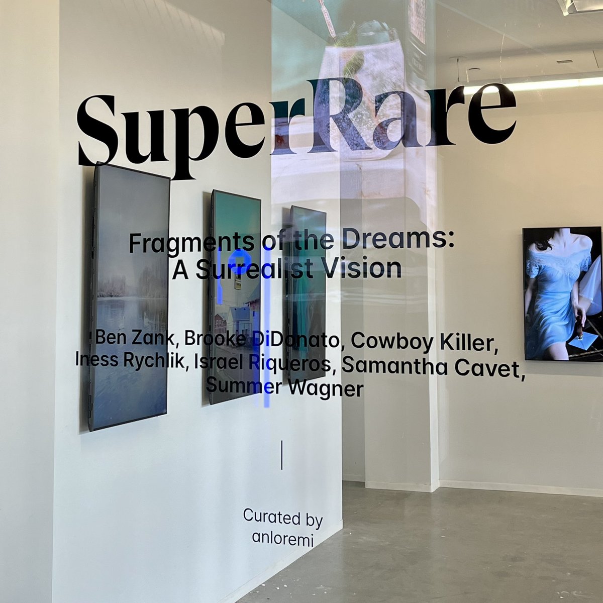 anloremi's tweet photo. So happy to have put together this photography show featuring amazing works from @samanthacavet @iJmillz @bugindreamland @InessRychlik @ben_zank @brokedidonato @IsraelRiqueros 🥹💚

Join us for the opening night tomorrow 6-8pm at @0x17gallery ! RSVP ⬇️ https://t.co/uNvxPkp7qv