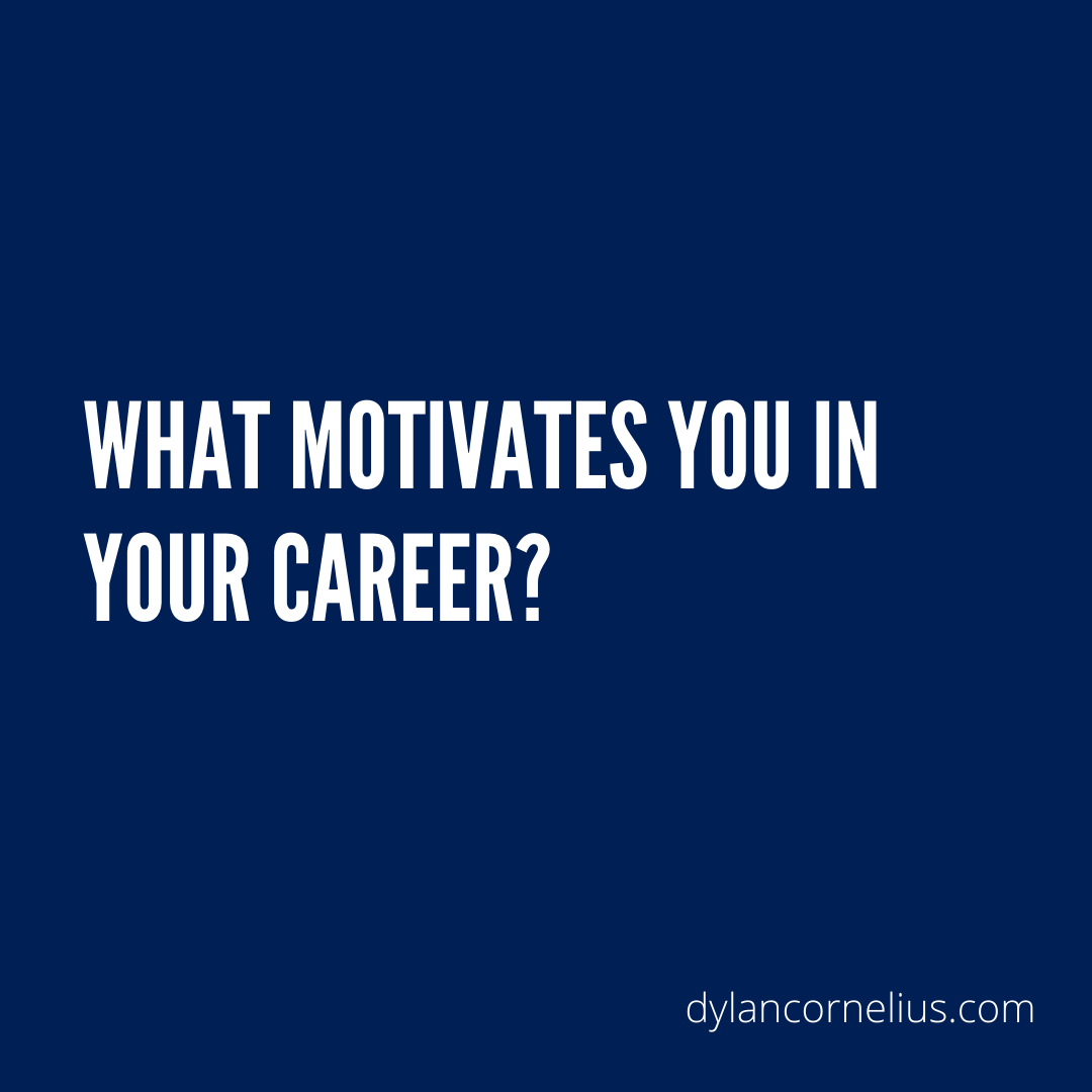What motivates you in your career?

#Motivation #LeadershipTraining #Career