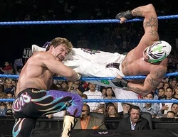6/21/2005

Rey Mysterio defeated Eddie Guerrero on SmackDown from the Tucson Convention Center in Tucson, Arizona.

#WWE #SmackDown #ReyMysterio #EddieGuerrero