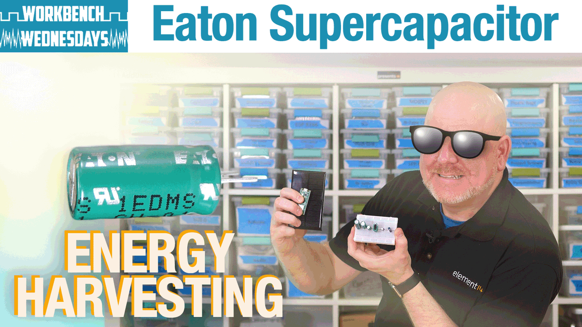 On #WorkbenchWednesdays, @baldengineer talks about supercapacitors! With help from @eatoncorp, he discusses when you'd want to use them and creates a solar energy harvesting demo using a #RaspberryPi Pico bit.ly/43QrooO