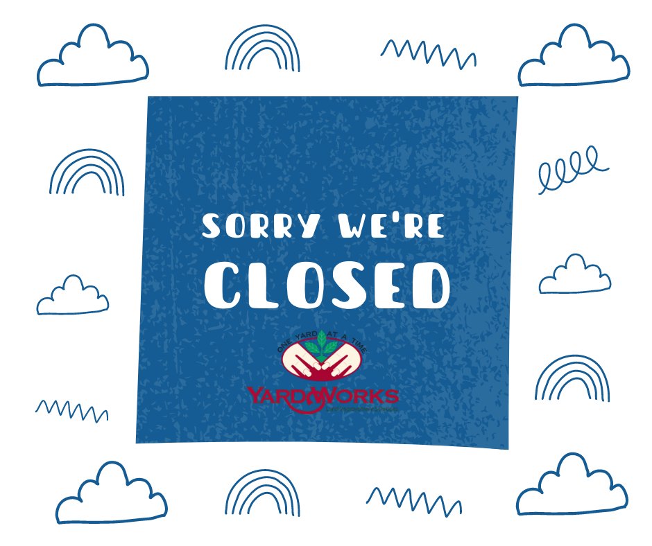 Good afternoon, 
we are closing all our site's due to the weather. We will re-open tomorrow at 7:30 am. We hope you all have a great and safe evening.