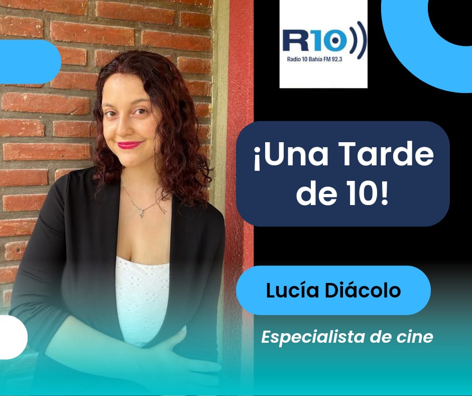 #AHORA en <a href="/unatardede10/">Unatardede10</a> por <a href="/Radio10Bahia/">Radio10 Bahía Blanca</a> hablamos de Cine y Espectáculos con Lucía Diácolo