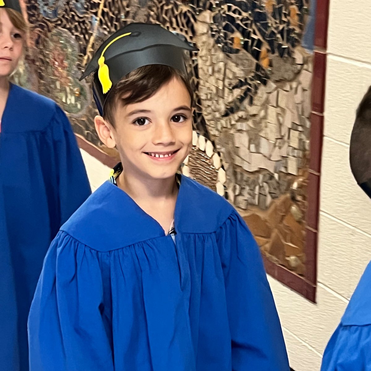 Kindergarten graduation was such a joyful event this morning. <a href="/ClsHappenings/">CLS Happenings</a>