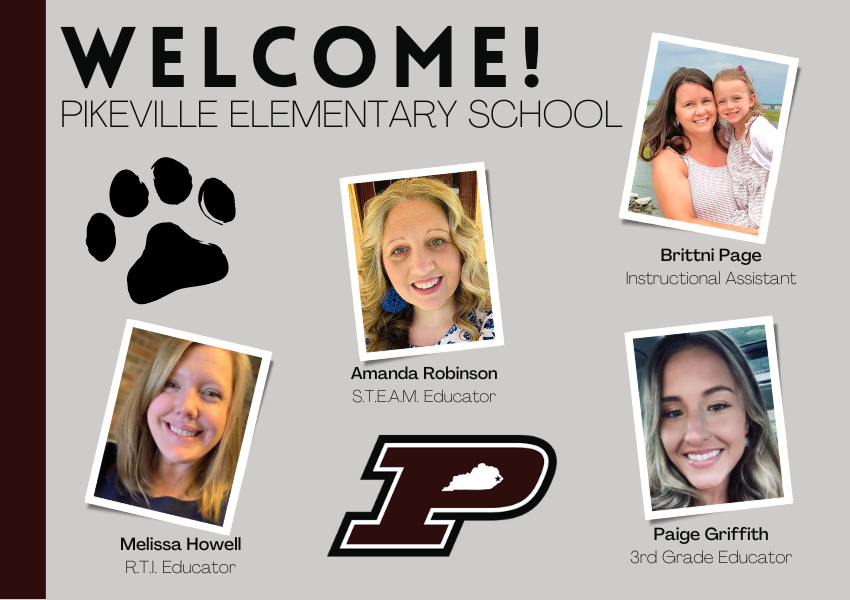 Pikeville Elementary School (@pikevilleelem) on Twitter photo Please join us in welcoming these new Panther Family Members to <a href="/PikevilleElem/">Pikeville Elementary School</a> & <a href="/PikevilleInd/">Pikeville Schools</a> ! We are looking forward to a great school year at PES and are thankful for these new panthers: Amanda Robinson, Paige Griffith, Melissa Howell, and Brittni Page. Please join us in welcoming these new Panther Family Members to <a href="/PikevilleElem/">Pikeville Elementary School</a> & <a href="/PikevilleInd/">Pikeville Schools</a> ! We are looking forward to a great school year at PES and are thankful for these new panthers: Amanda Robinson, Paige Griffith, Melissa Howell, and Brittni Page.