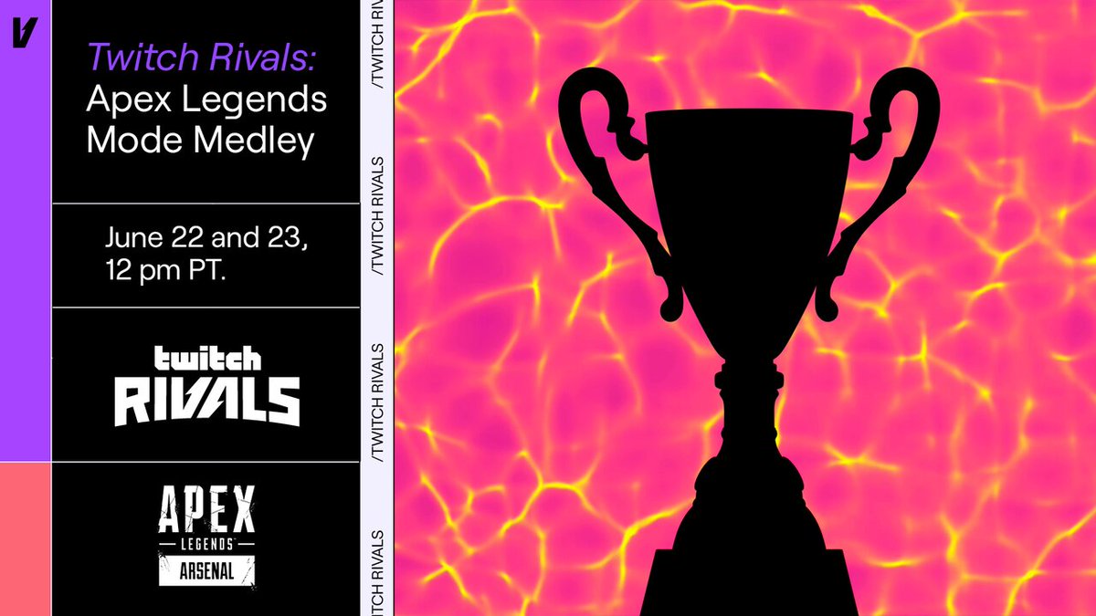 Is your Apex Legends play great, epic or legendary?🤔

Send us your greatest game clip & our casters could rate it during Twitch Rivals: @playapex Legends Mode Medley!👍👎

Watch the show (and discover some new legendary moves) on June 22 & 23 at 12 pm PT: twitch.tv/TwitchRivals