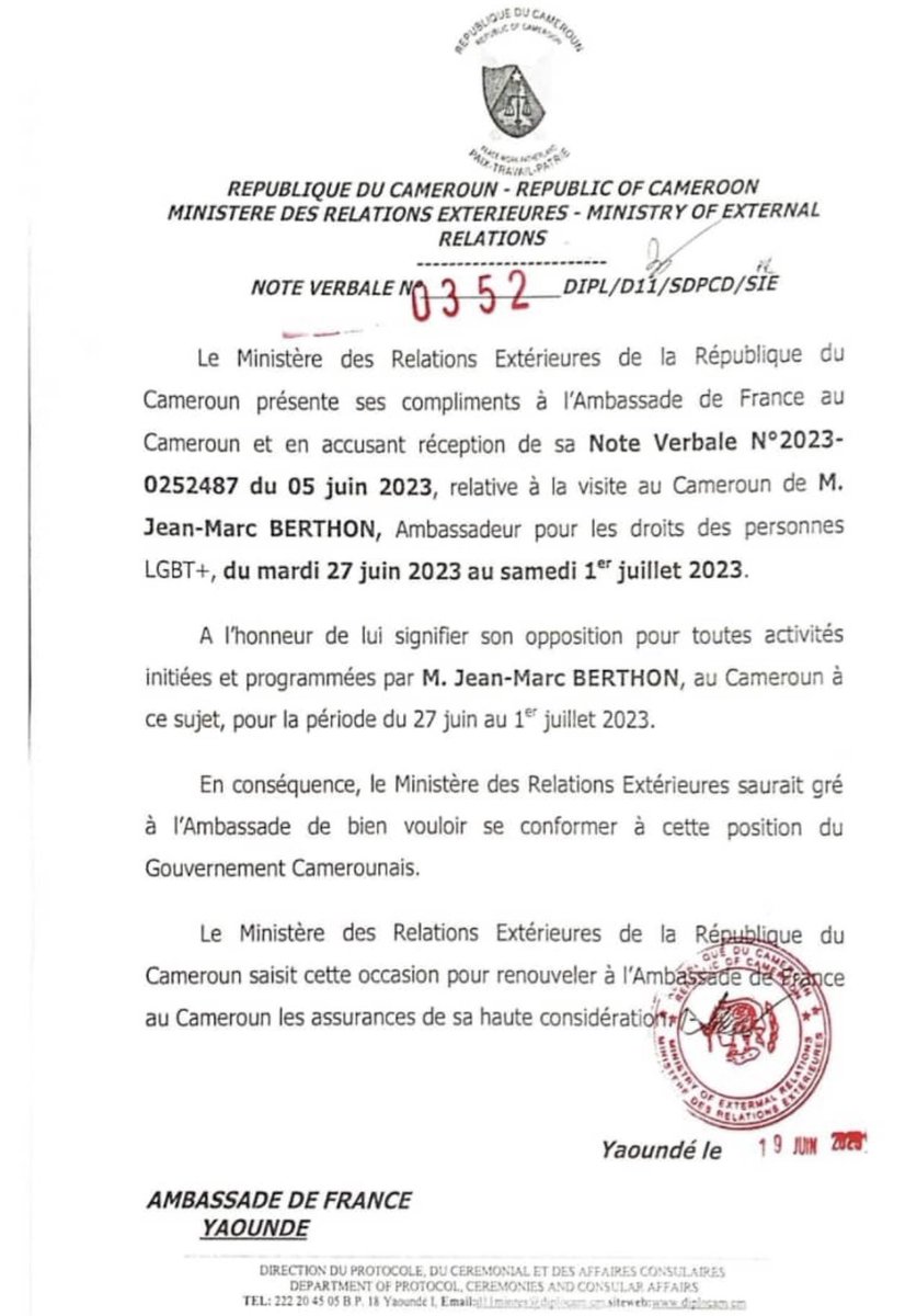 A quoi joue notre gouvernement ? Le but est-il de devenir la risée du monde entier ? Assez de ce lèche-bottisme grotesque consistant à ridiculiser le département au nom de l’idéologie américaine dite « woke » !