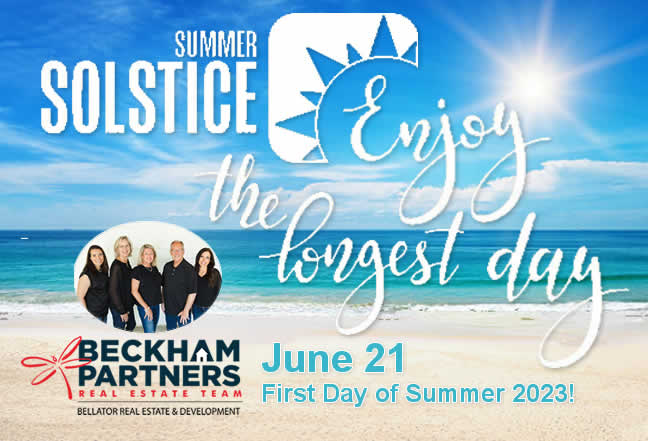 Hello, Summer! It's the 1st Day of Summer, and the market is HEATING UP!! If you have thought about making a move this year, now is the time! Call me to find out what your home could be worth: 251-709-4558, Michelle Beckham, Broker (Bellator Real Estate, Beckham Partners Team)