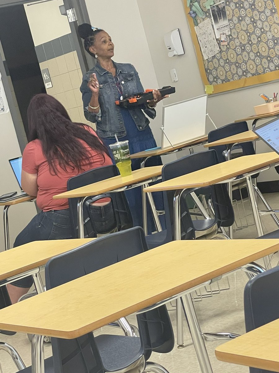EGrindele's tweet photo. @mrs_nrwashin bringing the tools for teaching vocabulary in our classrooms. Teachers are active and engaged! Awesome job Mrs. Washington! 
@ambermhope @GISDTLD @GISD_PD https://t.co/PrXIGENXUJ