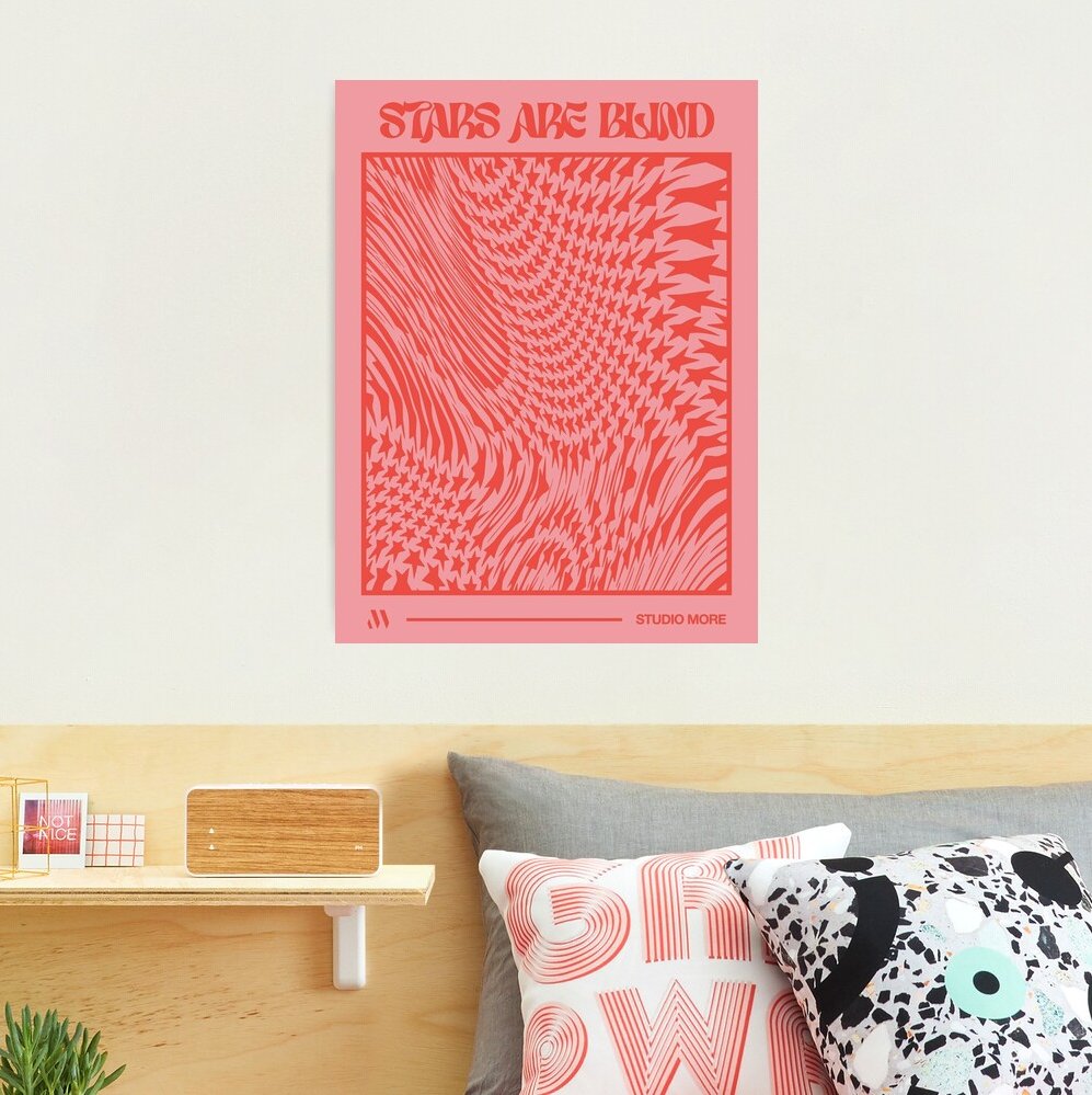 Stars Are Blind Poster
society6.com/product/the-st…
#aesthetic #aestheticposter #poster #starsareblind
#starsposter #starpattern