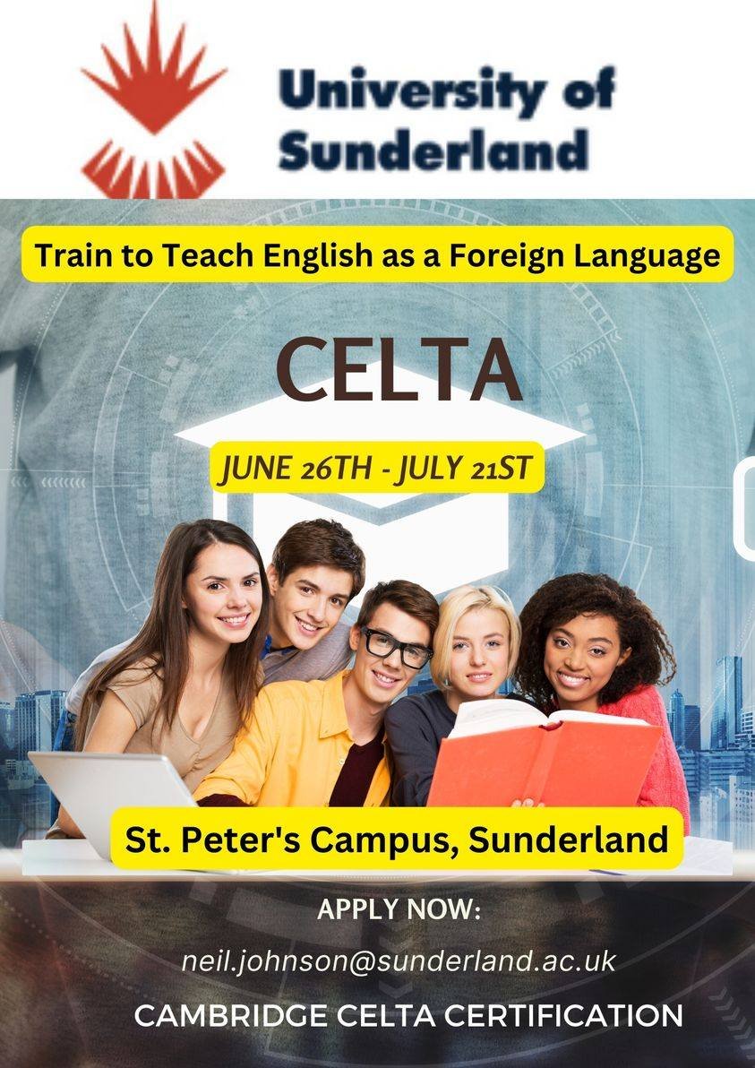 If you are based in the Northeast and want to learn how to teach English for just £275, then contact us asap. Course starts next week. A passport to teaching abroad!