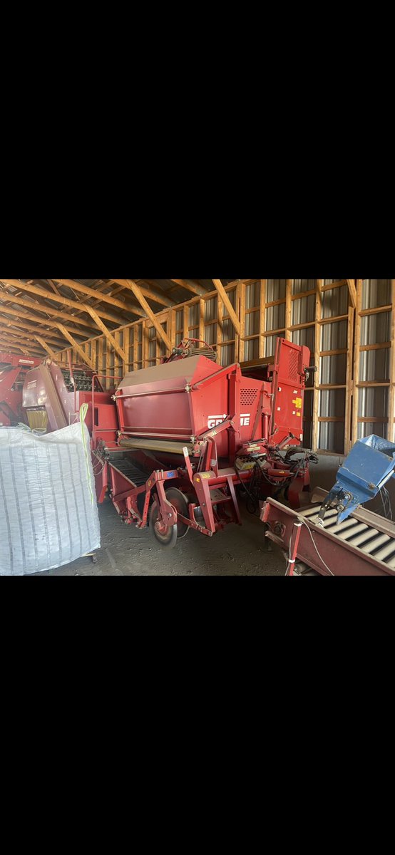 SE 75-40 Grimme Potato harvester for sale. Contact Duane at 1 (519) 881-6190 for more info.