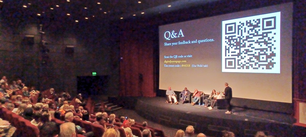 BfdForEveryone's tweet photo. Tonight a packed and amazingly diverse audience is enjoying live music, debates, poetry and a film premiere of "The Sanctuary Seekers of Bradford" by @tomharmer - an  film whose origins came from Tom's work on our own #PeopleLibrary

#RefugeeWeek23

#BradfordForEveryone https://t.co/Ni2lZYFWuK