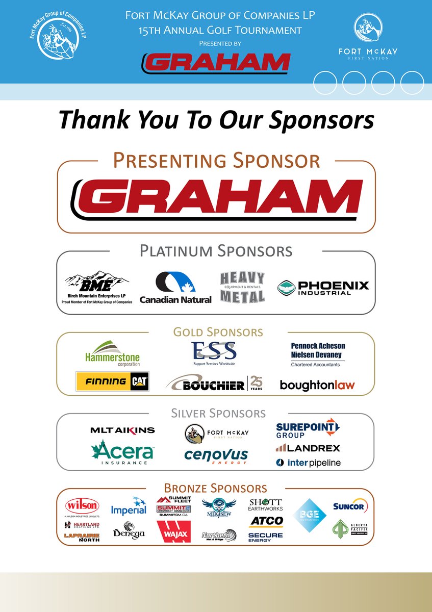 Thank you to everyone who turned out for a fantastic event and big show of gratitude to all of our Sponsors for their tremendous support to this event. We hope to see you all again next year.