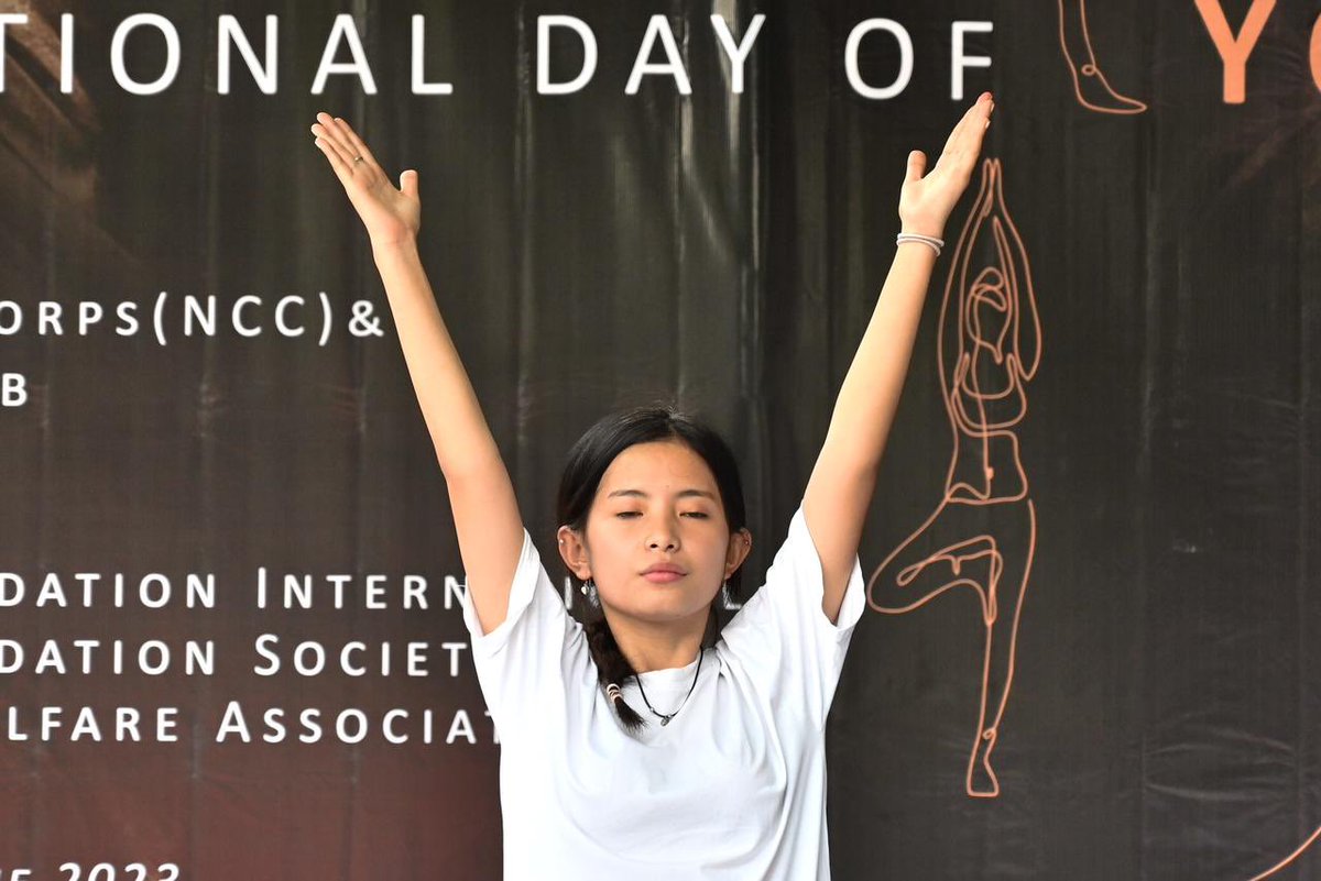 lfinagaland's tweet photo. INTERNATIONAL DAY OF YOGA OBSERVED AT LIVINGSTONE FOUNDATION INTERNATIONAL
@PMOIndia​​​ @narendramodi @CBSE​​​​
@G20 India​​​ @MyGovIndia​​​
@Ministry of Education​​
@Janbhagidari​​​
@NLTV​​​​ @Global Window​​
@HornbillTV​​​ @News18 Assam &amp; NE​​
@NE News Live​​​ @News7Assam NE https://t.co/fRFKJW7UOs