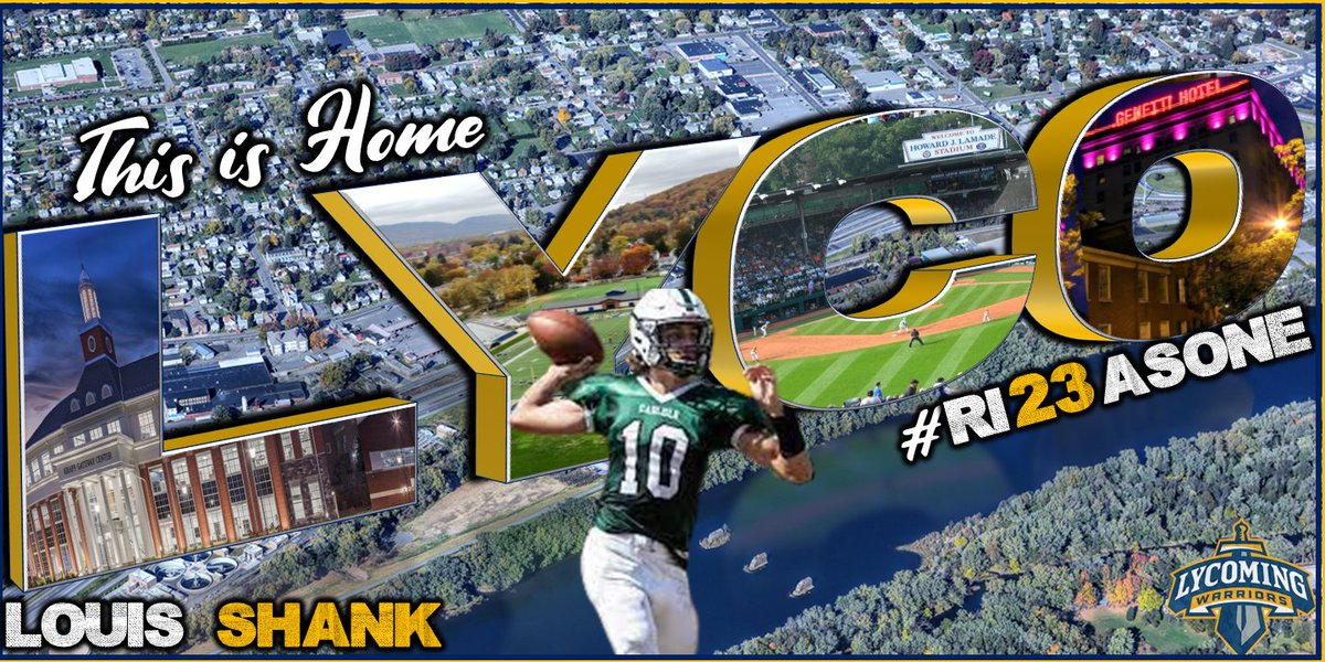 Traveling down to Carlisle High School, PA - QB Louis Shank. Welcome to the Warrior Family, <a href="/louieshank10/">louie shank</a>! #RI23ASONE