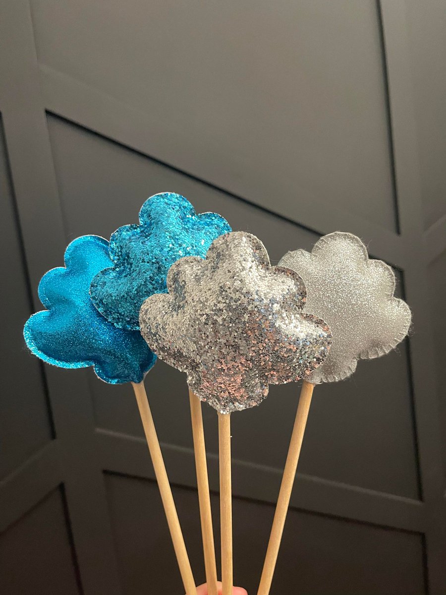 These are for my  "Under The Sea Mermaid Jam" performances.  Stay tuned for the tutorial on how they were made using a Cricut. I got the dowels and faux leather at the Dollerama as well as tulle and gems I will be adding. #artsandcrafts #diy #crafting
